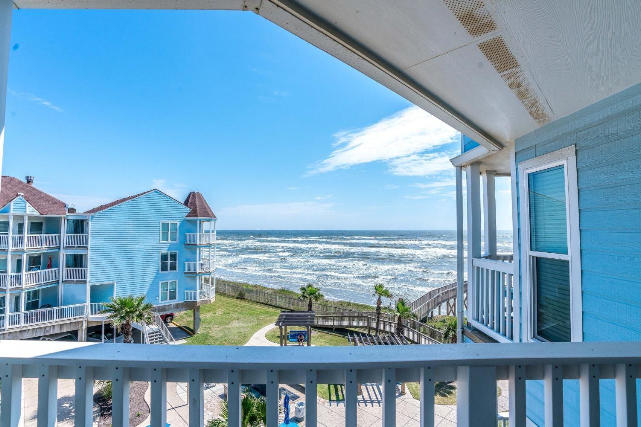 Steps To Pool And Beachamazing Views From Two Balconies غالفيستون، تكساس المظهر الخارجي الصورة